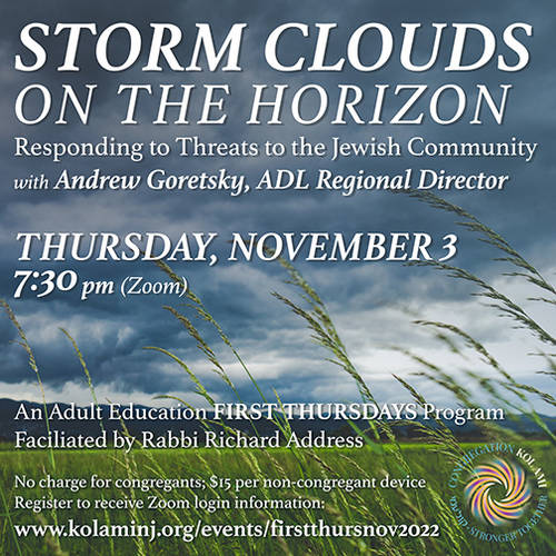 Banner Image for First Thursdays: Storm Clouds on the Horizon