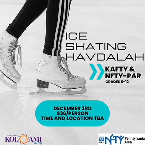 Banner Image for KAFTY Jr/Sr & NFTY-PAR: Havdalah & Ice Skating